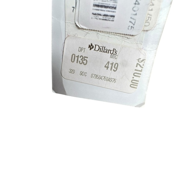 Vintage 90s Alex Evenings Mock Neck Summer Dress Size 14 Fairy Floral Beaded NWT - Picture 5 of 8